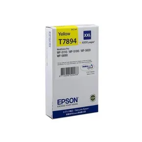 Epson Original Ink C13T789440, T789, XXL, yellow, 4000S, 34ml, 1Stk, Epson WorkForce Pro WF-5620DWF, WF-5110DW, WF-5690DWF